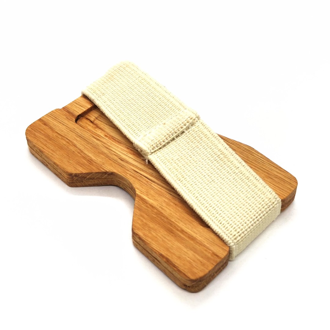 Seif Design Kaffatu Tamm - Oak Card Holder with RFID Blocking, photo 2